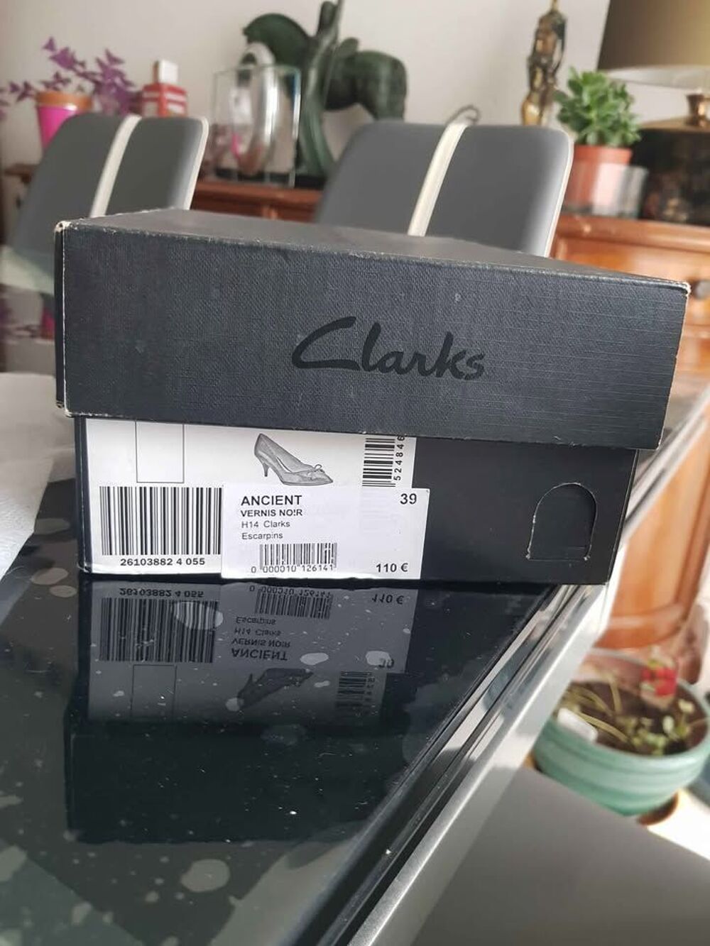 Chaussures escarpins Marque Clarks pointure 39 Chaussures