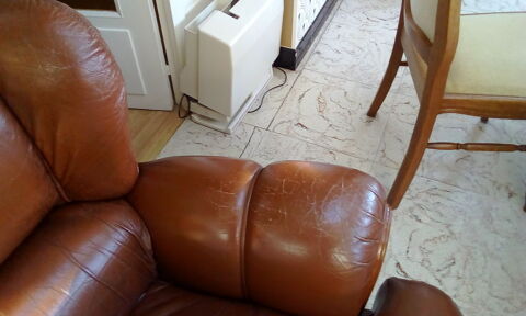 2 fauteuils cuir 0 Petite Synthe (59)