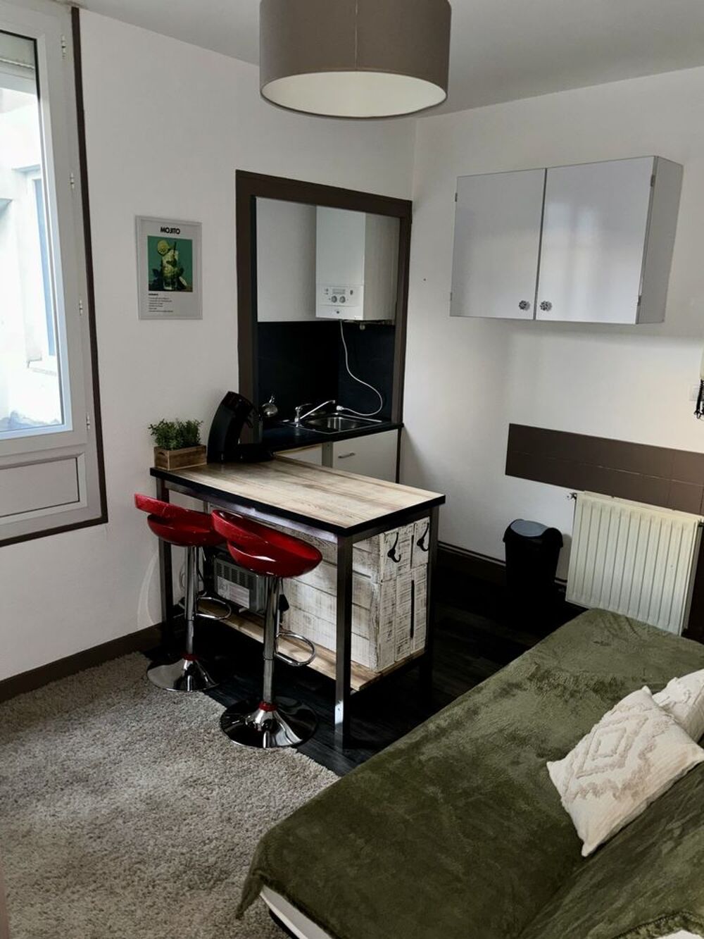 Location Appartement Studio 1 pice meubl  Vichy Vichy