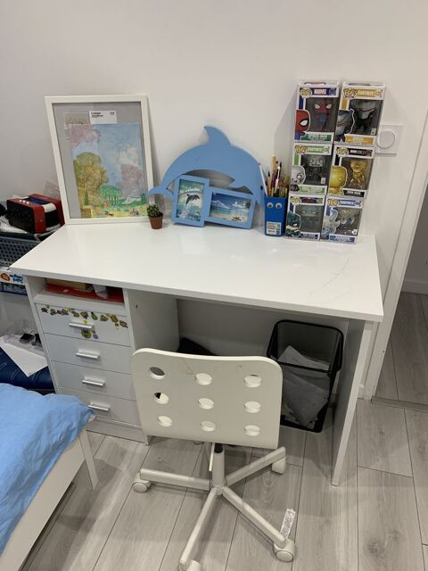 bureau enfant avec tiroir et chaise 0 Noisy-le-Sec (93)