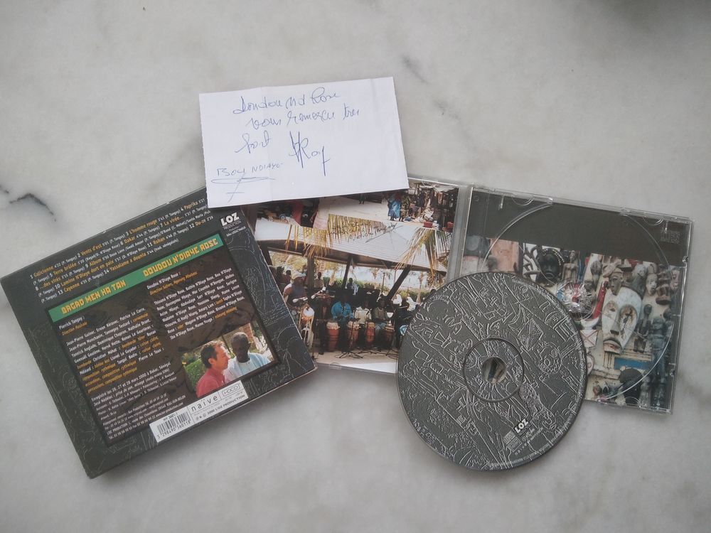 Bagad Men Ha Tan et Doudou n'Daye Rose CD et vinyles