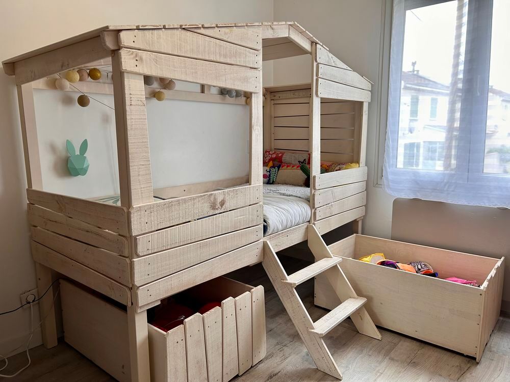 Lit Cabane Alinea Meubles