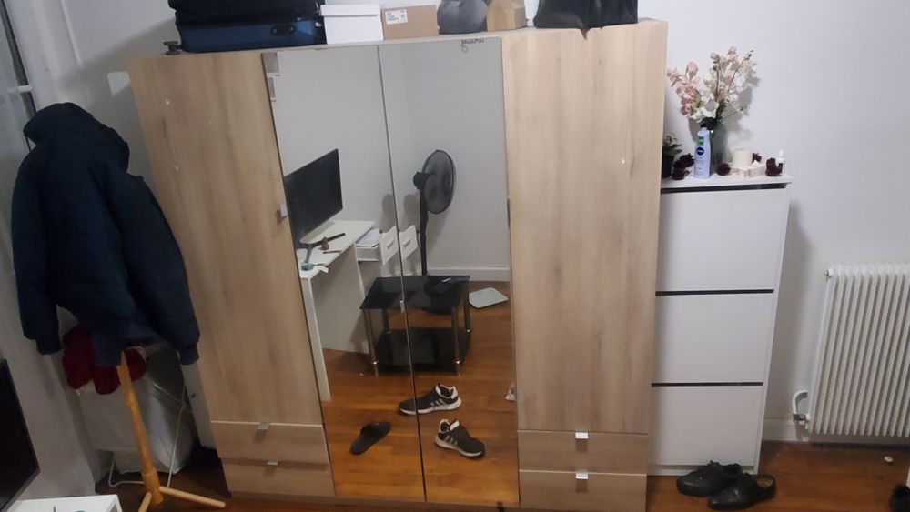 Armoire 190 Cm &times; 60 Cm Meubles