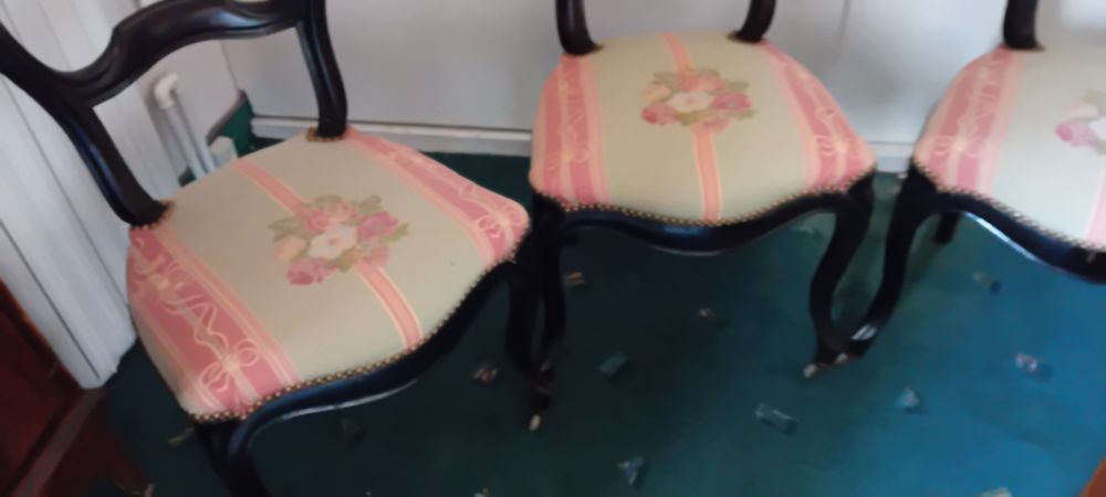 lot 3 chaises garnies Meubles