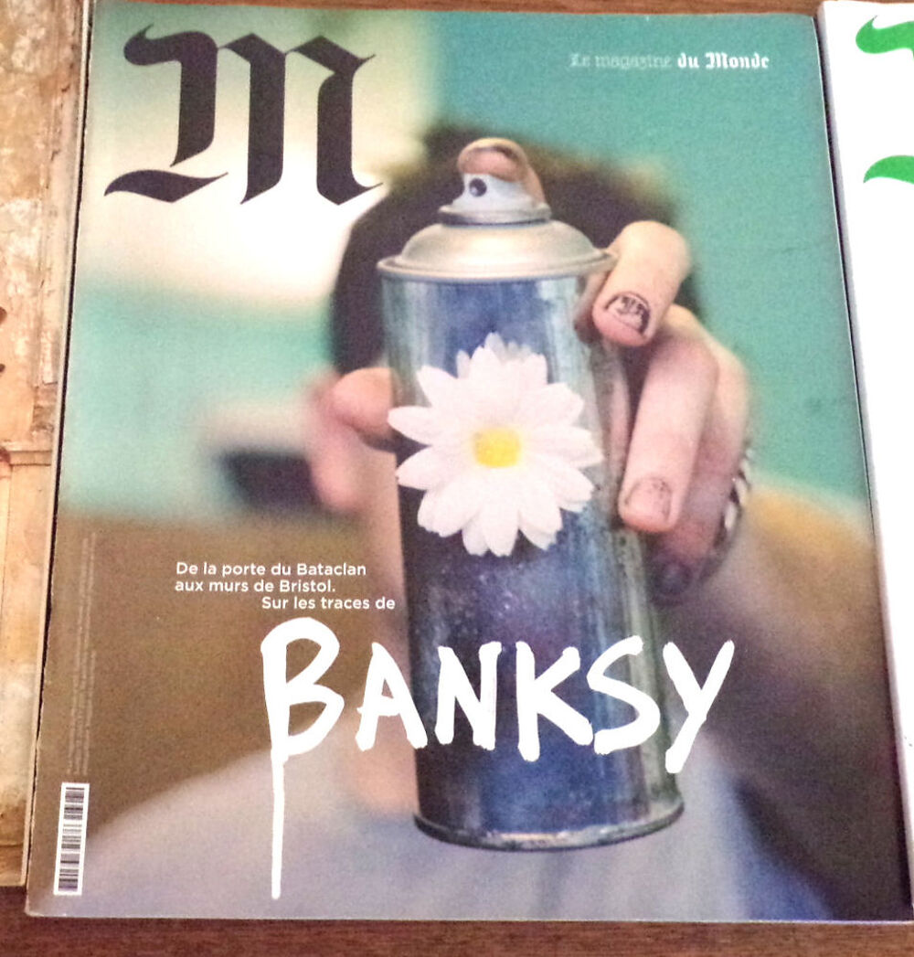 M le magazine du monde Banksy n&deg; 408 juillet 2019 4 euros
Livres et BD