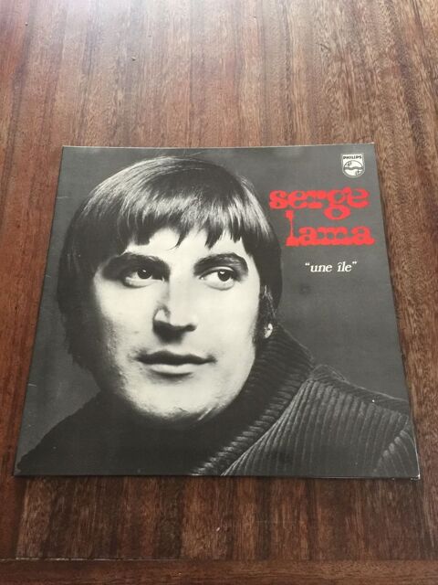 Vinyle 33 tours Serge Lama    Une île   10 Saleilles (66)
