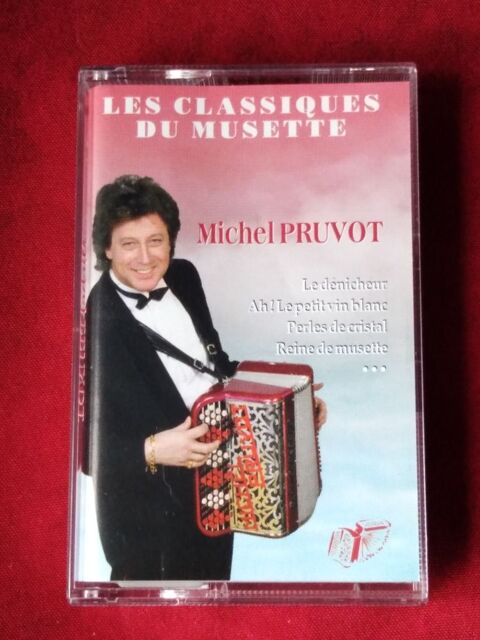 Cassette audio les classiques du musette Michel pruvot 3 Avermes (03)