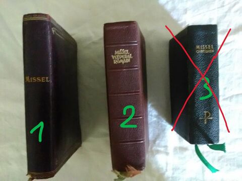 Missels anciens (2) / � l'unit� 15 Cavaillon (84)