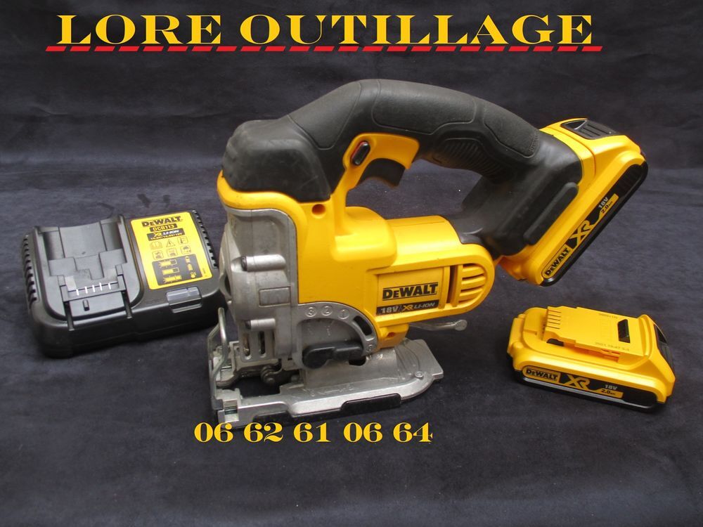 DeWALT DCS331
Scie sauteuse pendulaire Bricolage