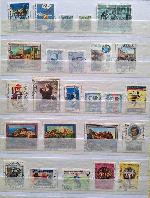 S�rie de timbres de collection d'Italie bis 70 Gap (05)