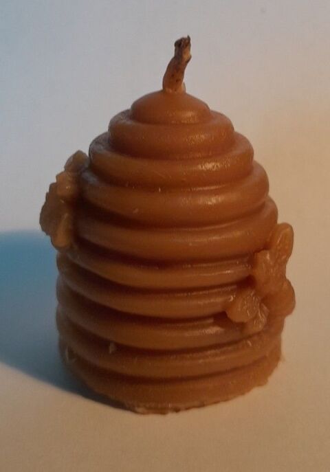 Bougie naturelle en cire d'abeille ? Forme ruche  2.5 Parempuyre (33)