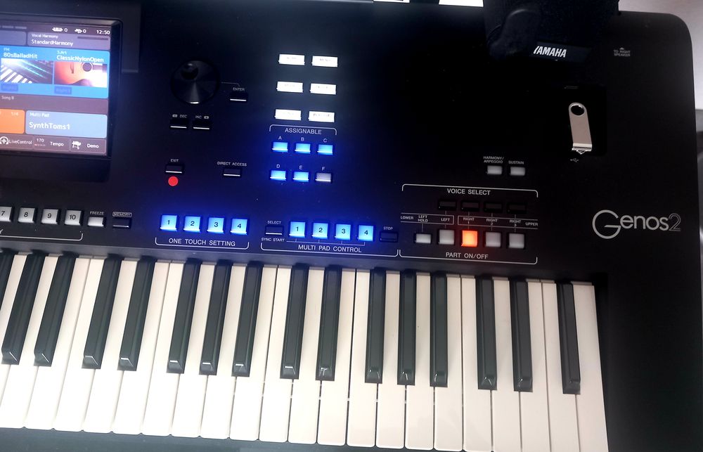 CLAVIER ARRANGEUR YAMAHA GENOS 2 PACK OPTIMA Instruments de musique