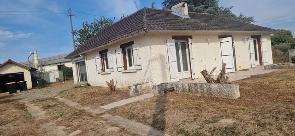 Vente Maison  Maison plain-pied 110m² -3 chambres ? terrain 1114m² Castillon-la-bataille