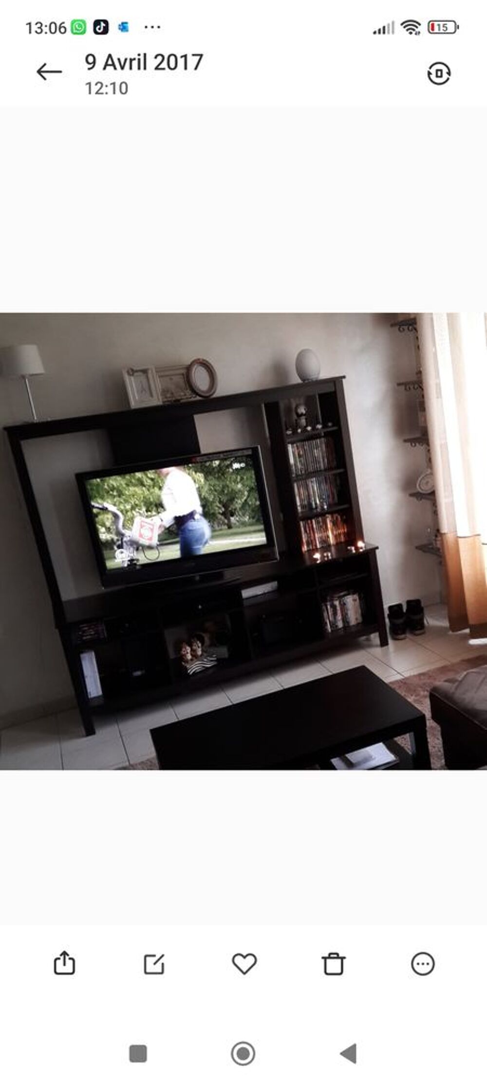 Meuble TV Ikea Tomn&auml;s Meubles