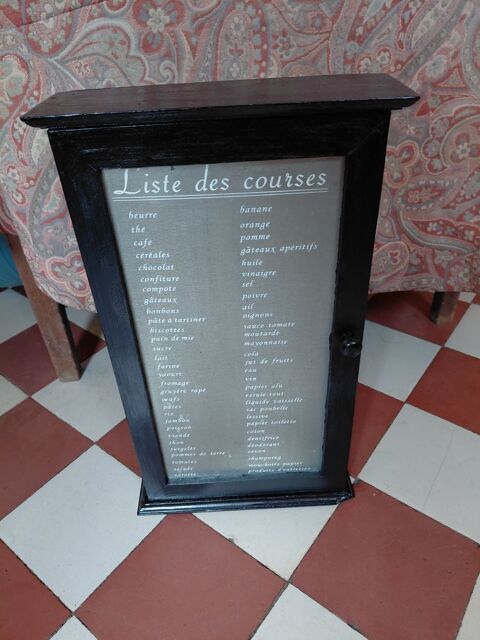 Boite à clé avec liste de courses à cocher Herblay (95)