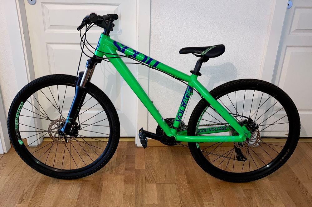 Annonce velo vert hotsell