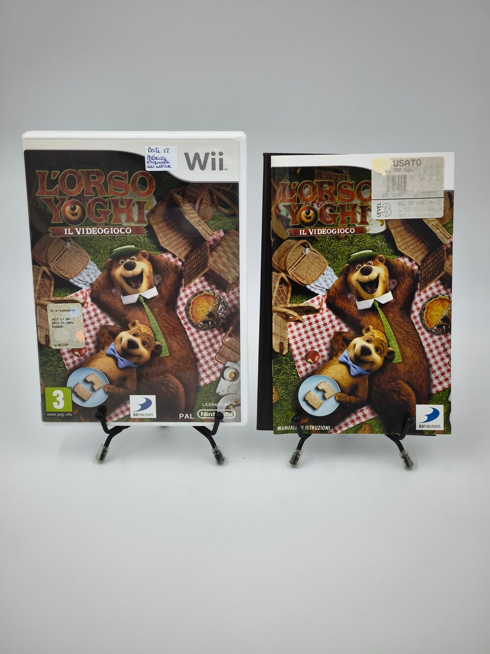Jeu Nintendo Wii L'Orso Yoghi il Videogioco complet Consoles et jeux vidéos