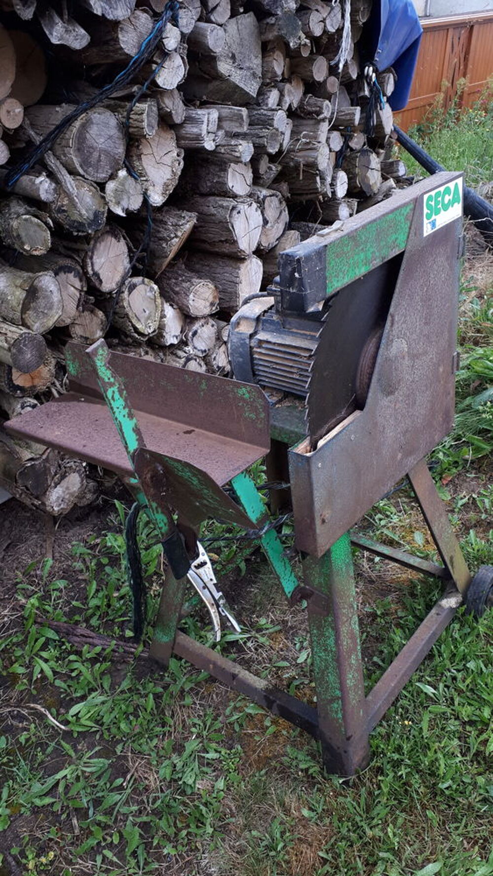  Scie &agrave; b&ucirc;ches &eacute;lectrique 220V Bricolage