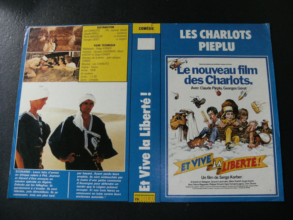 Film :" Et vive la liberte " DVD et blu-ray
