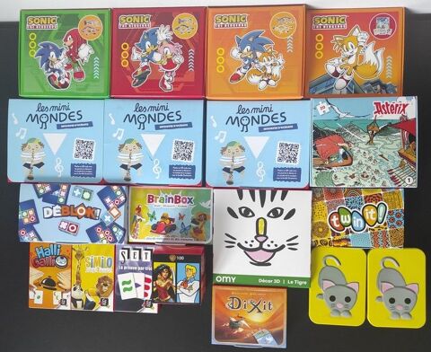 Jeux MCDO NEUFS (5 euros les 20 jeux) Metz (57)