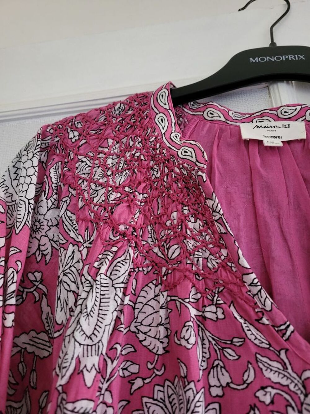 Superbe robe &eacute;t&eacute; MAISON 123 TBE - PRIX MINI !!! Vêtements