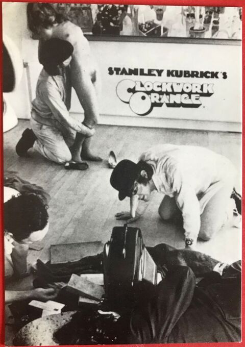 Carte postale Orange mcanique - Clockwork Orange - Kubrick 5 Hellemmes Lille (59)