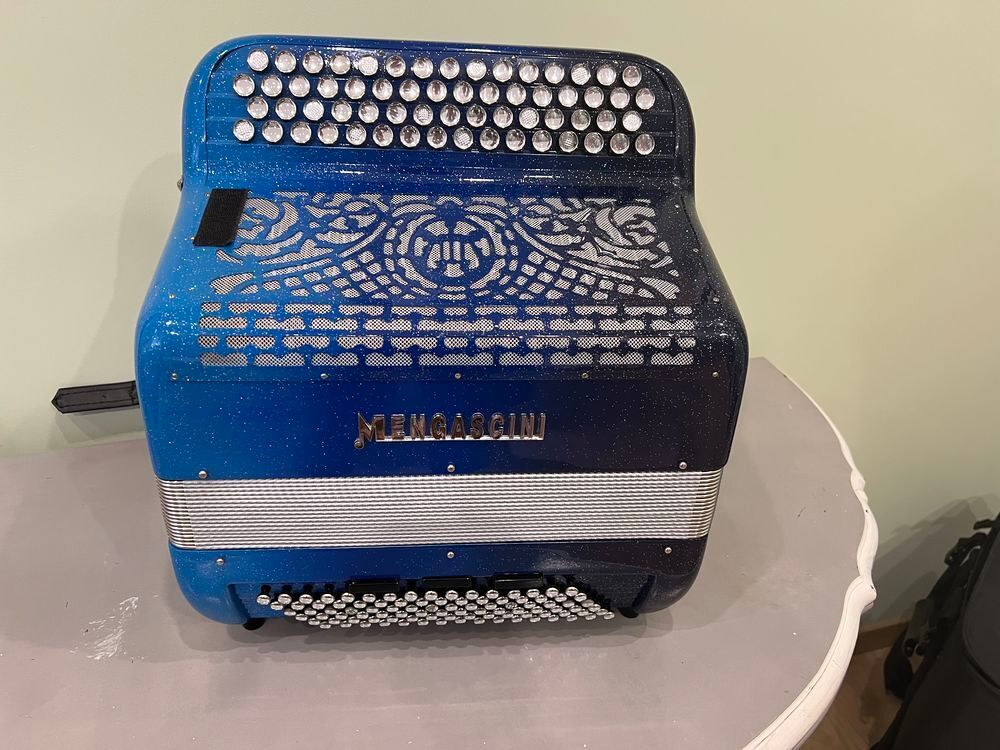 Accord&eacute;on Mengascini F20 &eacute;quip&eacute; midi main gauche 3D41 Instruments de musique