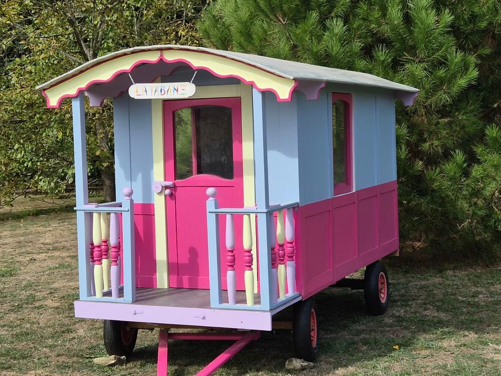petite roulotte pour enfants Jardin