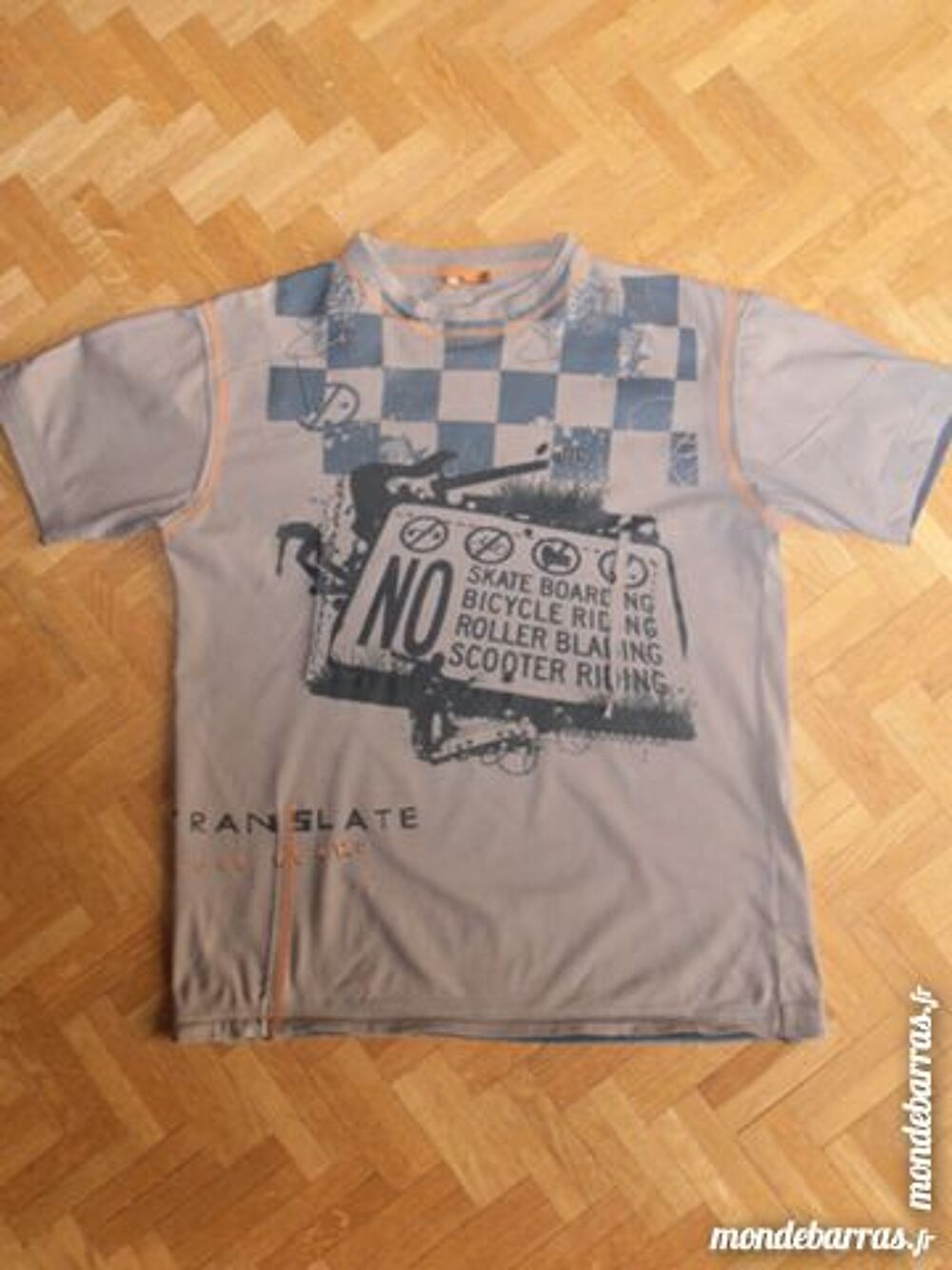 Tee-shirt skate board (V9) Vêtements enfants