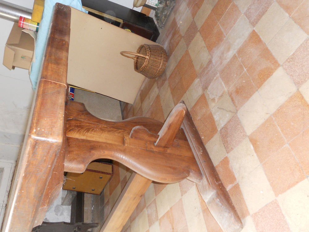 Belle table de ferme en ch&ecirc;ne massif Meubles