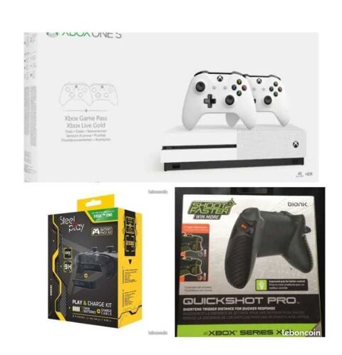 NEUF Console Xbox One 1 To + 2 Manettes + Jeux + Accessoires 420 Marcq-en-Bar�ul (59)