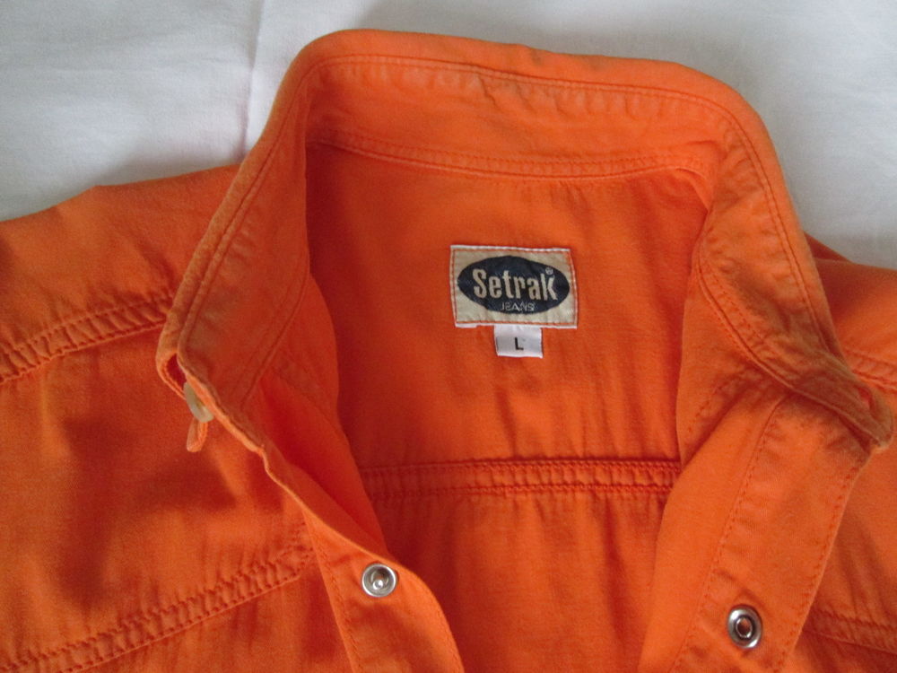 Chemise manches longues homme SETRAK taille L Vêtements