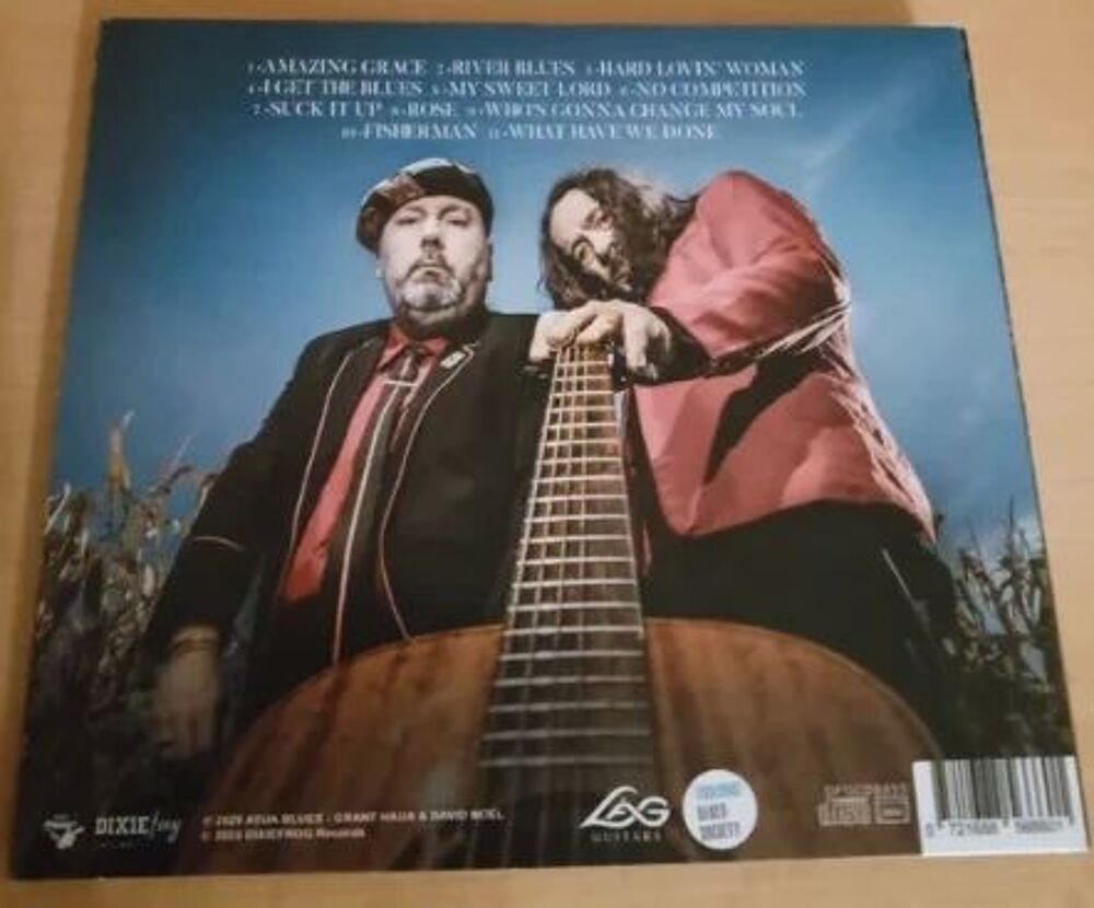 cd Album "atua Blues" - grant haua &amp; david No&euml;l (2020) Blues CD et vinyles