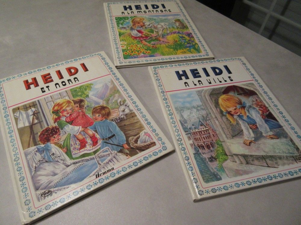 HEIDI Livres et BD