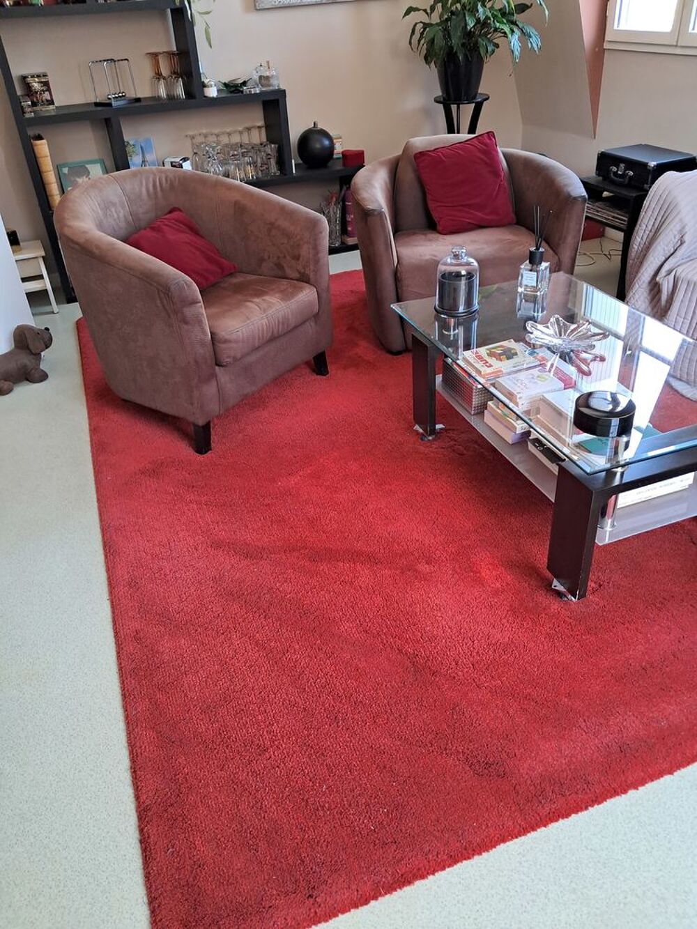 Tapis Shaggy 250 x 200 cm Décoration