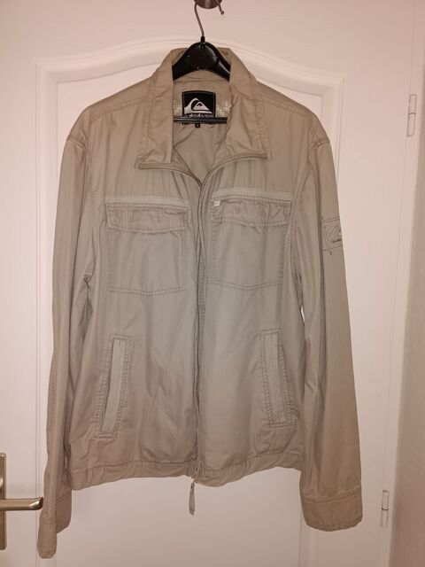 BLOUSON TOILE BEIGE QUICKSILVER TAILLE XL 25 Fontaine-l�s-Dijon (21)