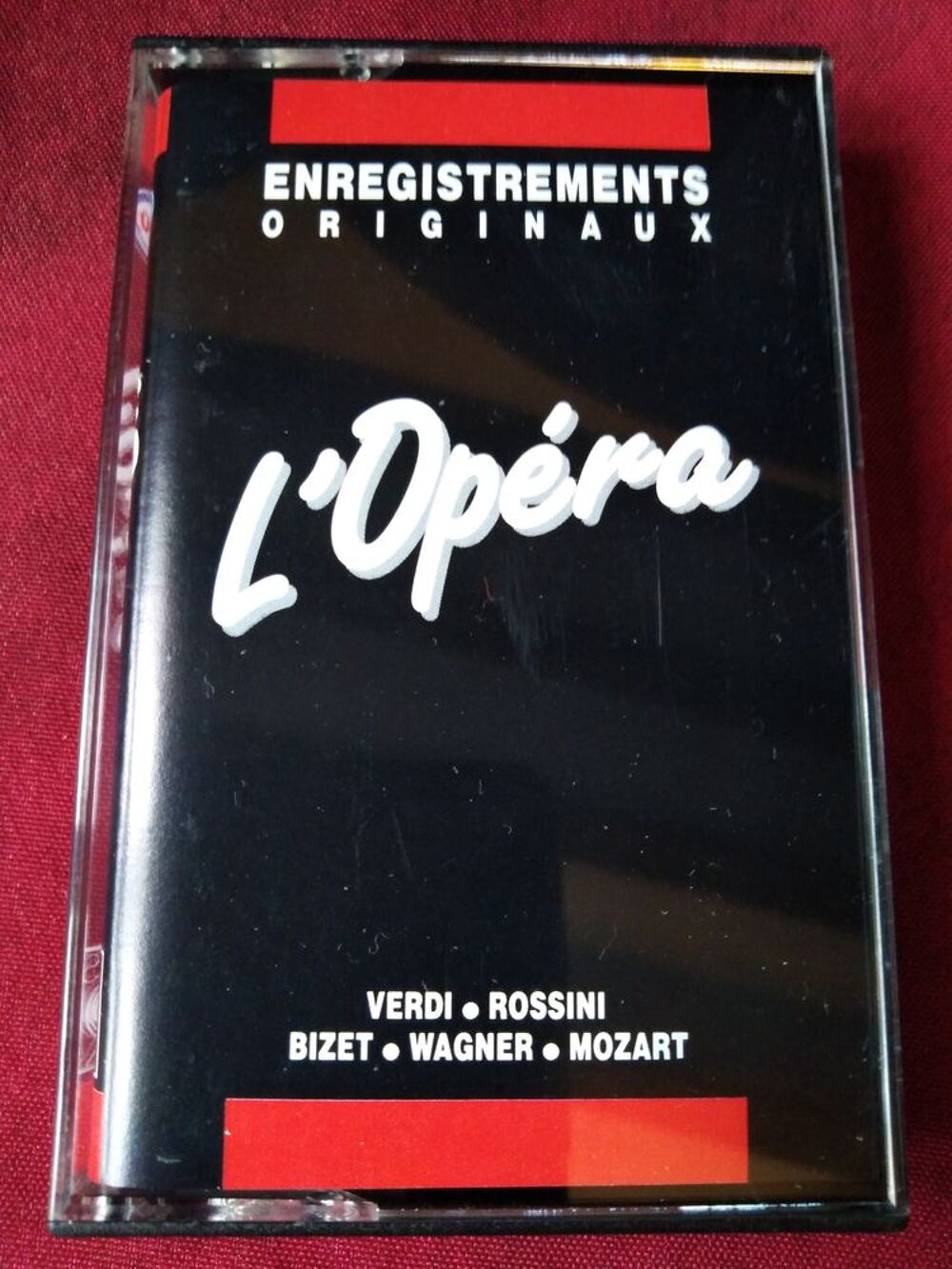 Cassette audio l'op&eacute;ra enregistrements originaux Audio et hifi