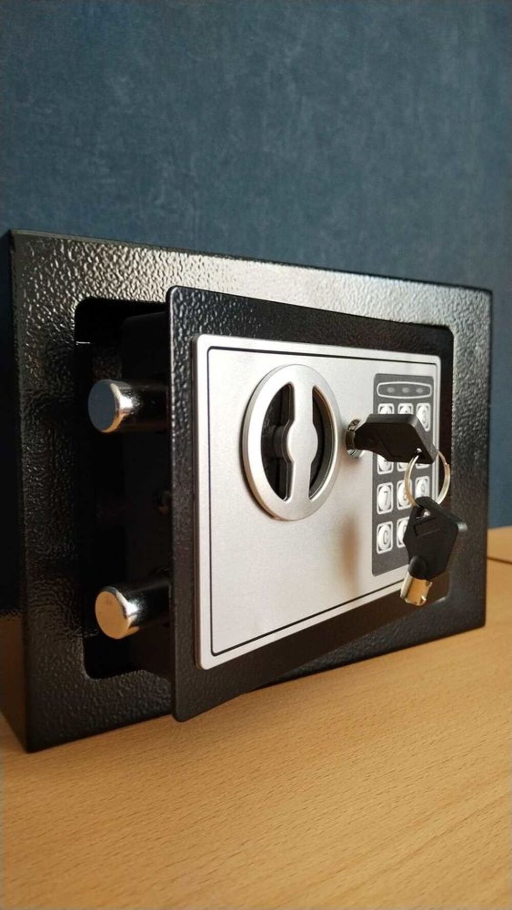 Coffre fort &agrave; code num&eacute;rique Coffre-fort blind&eacute; &eacute;lectronique 4.6L Coffre bijoux Meubles