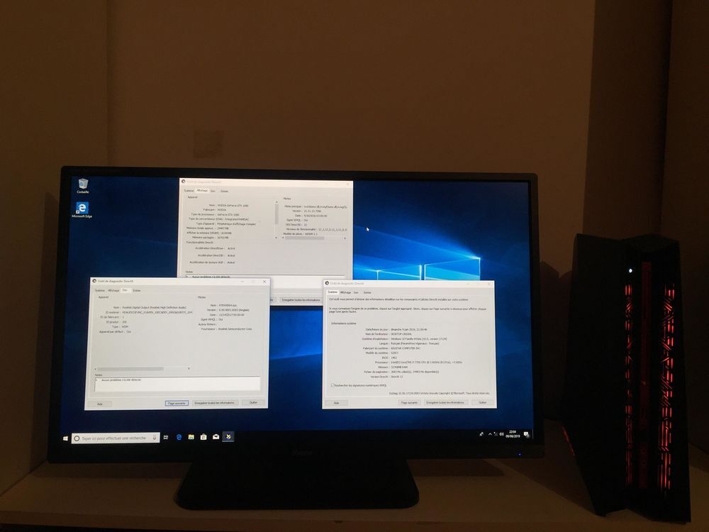 Mini tour Gamer Asus G20CI-FR063T
Gtx 1080 8go Casi neuve ! Matériel informatique