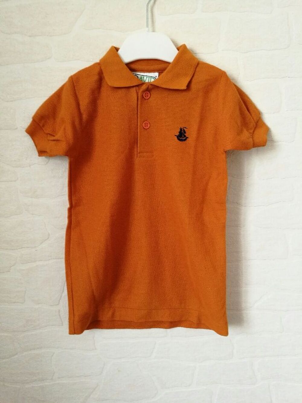 TEE SHIRT POLO DAVID WICK 2 ANS Vêtements enfants