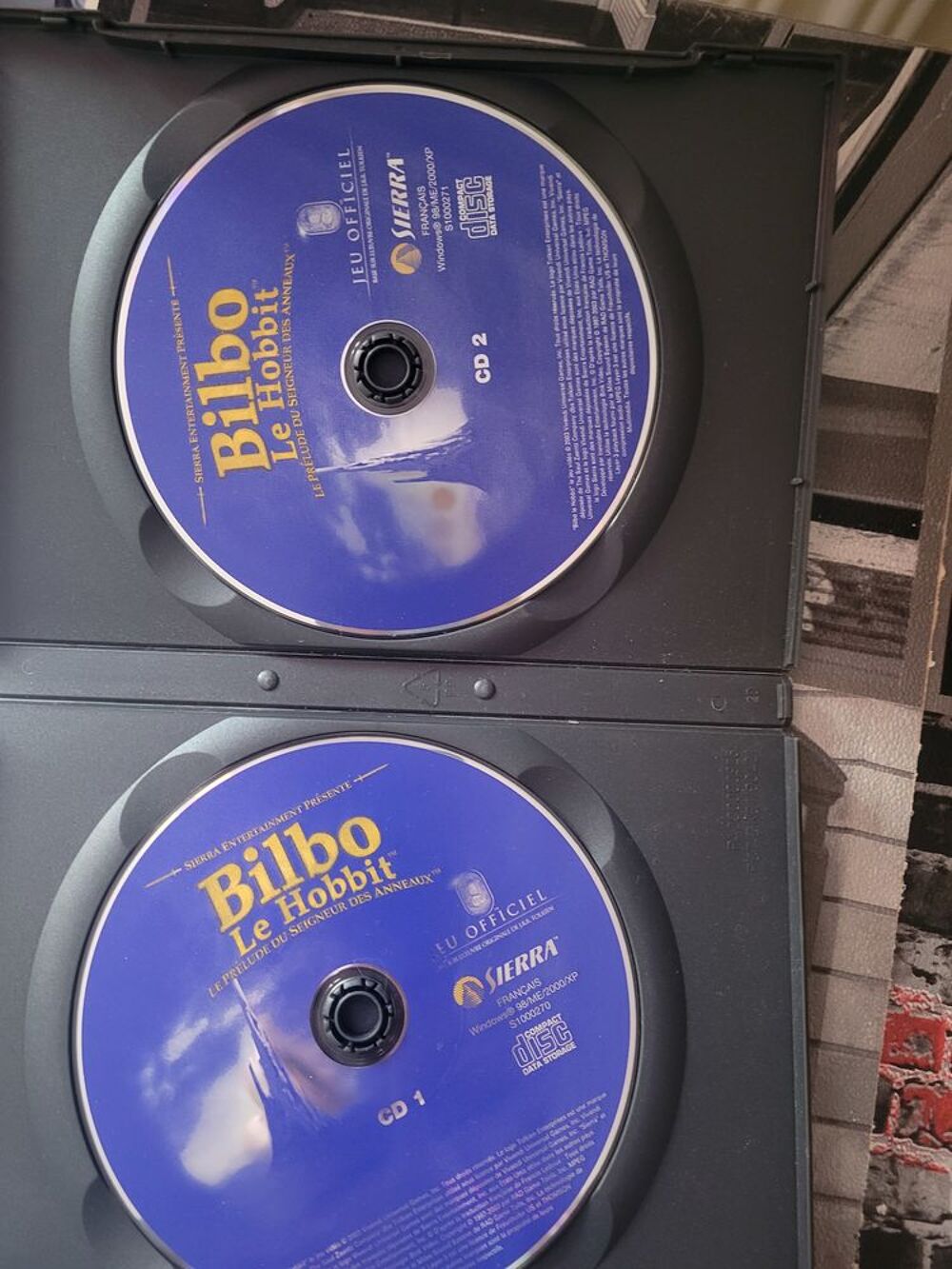 Jeu pc cd rom Bilbo le Hobbit Consoles et jeux vidéos