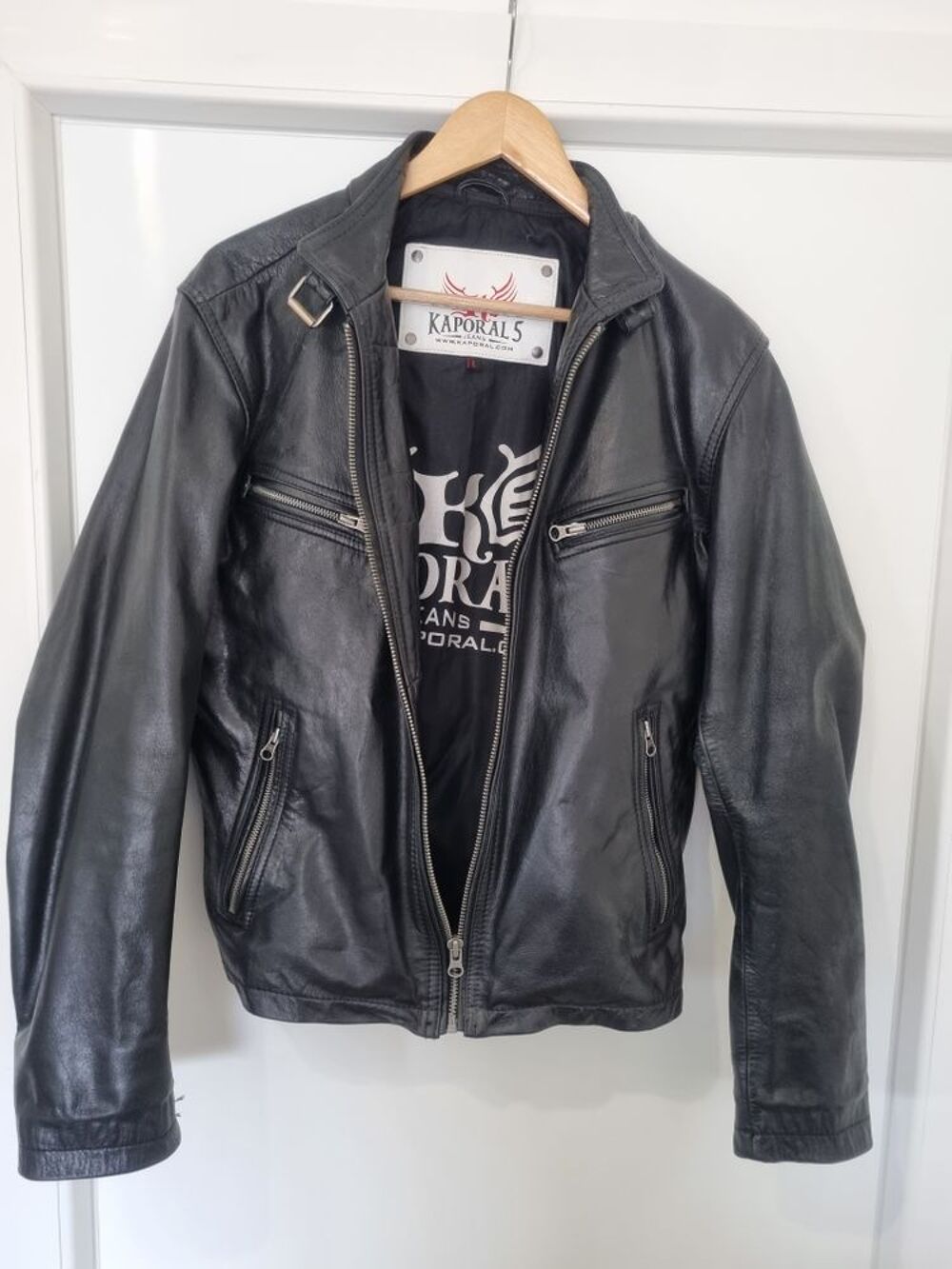blouson cuir kaporal Vêtements