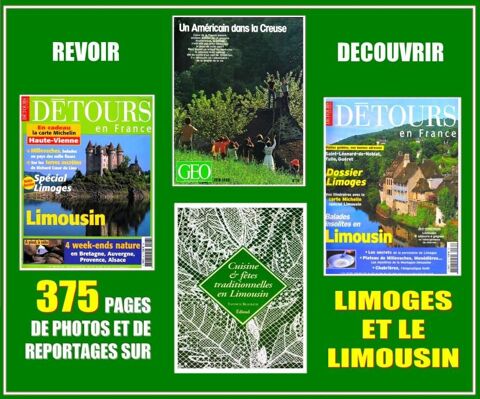 LIMOGES ET LE LIMOUSIN - balades et gastronomie 18 Lille (59)