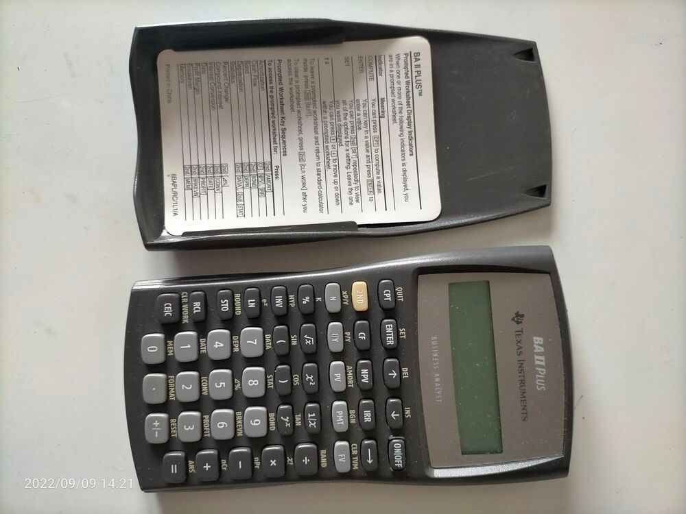 Offre calculatrice Texas BA II PLUS Tlphones et tablettes