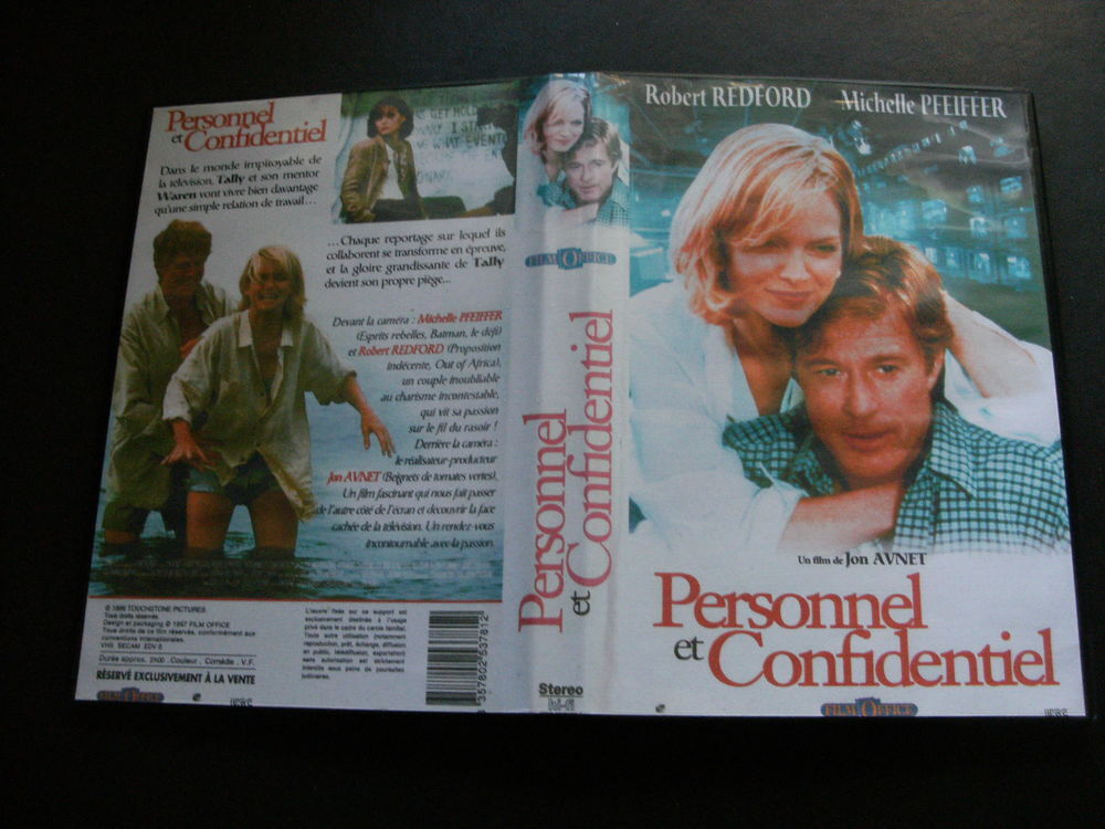 Film : personnel et confidentiel DVD et blu-ray