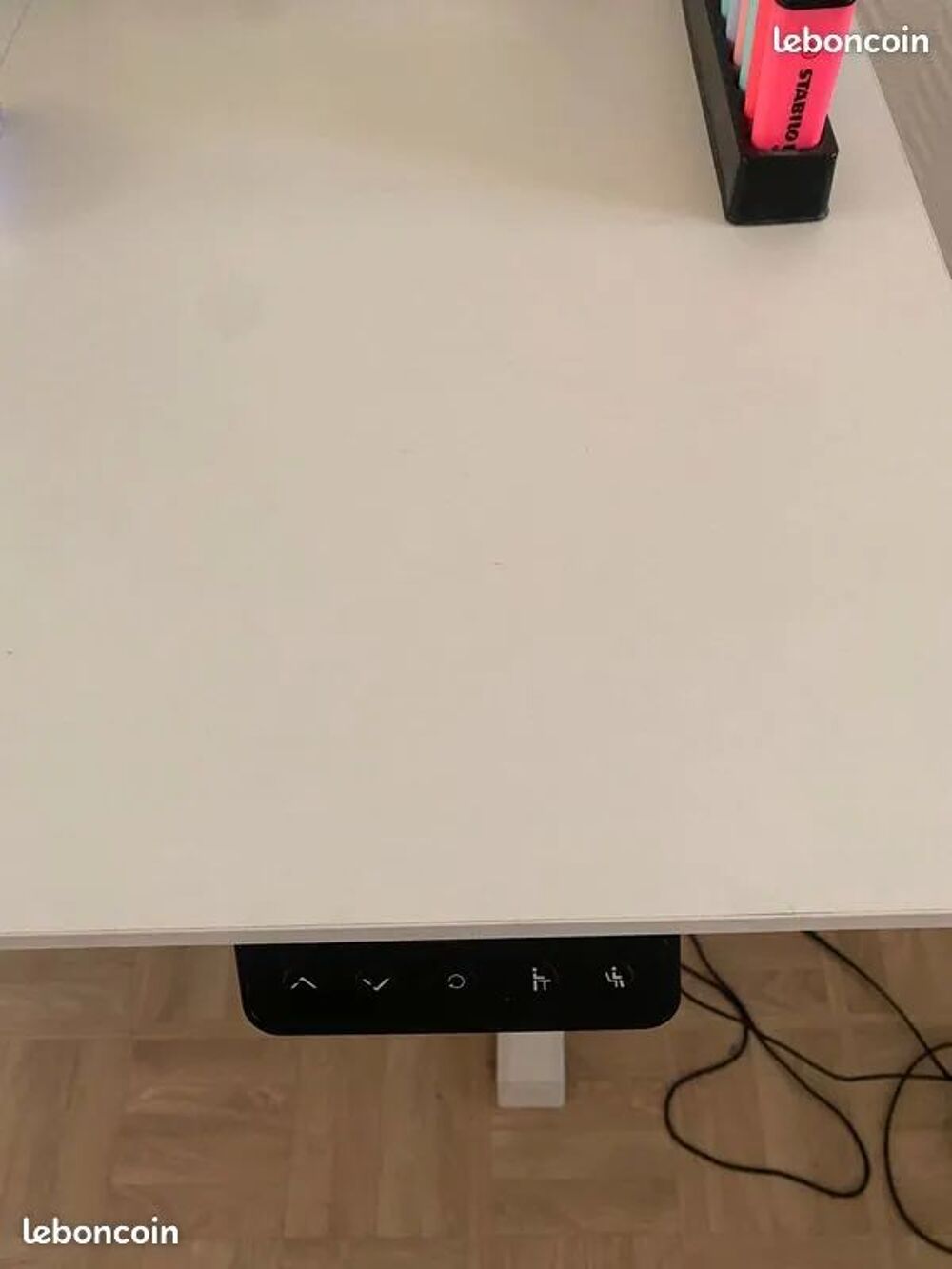 Bureau &eacute;lectrique blanc 100 euros Meubles
