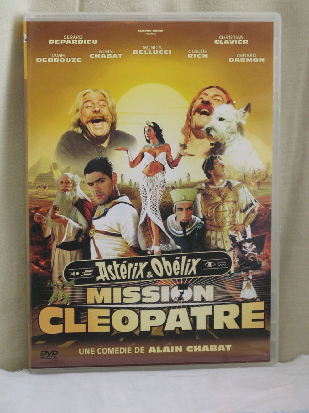 Ast&eacute;rix et Ob&eacute;lix Mission Cl&eacute;op&acirc;tre DVD et blu-ray