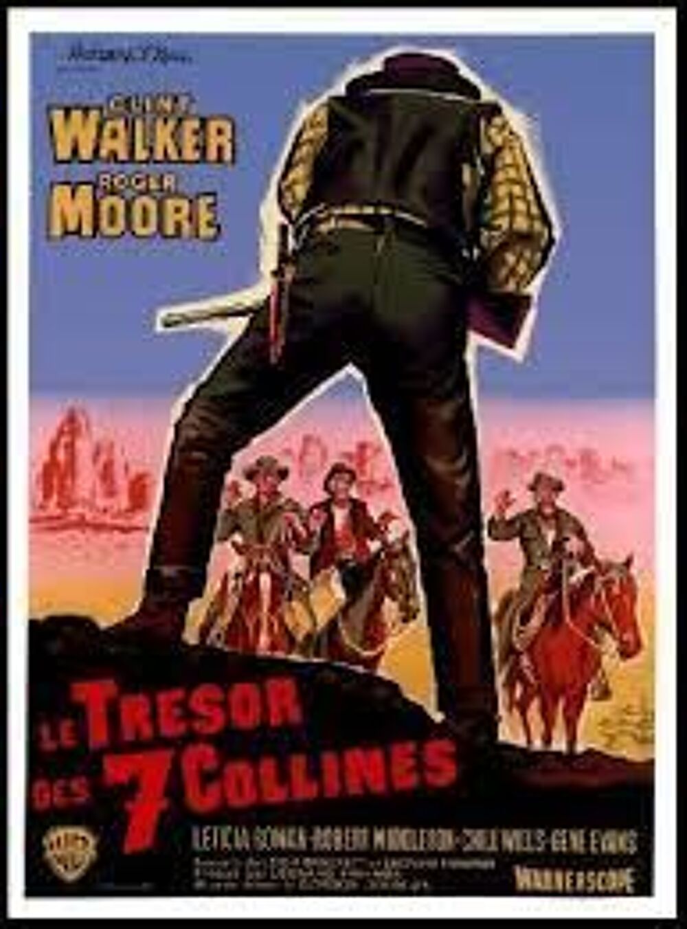 LE TRESOR DES 7 COLLINES avec roger moore (paypal accept&eacute;) DVD et blu-ray