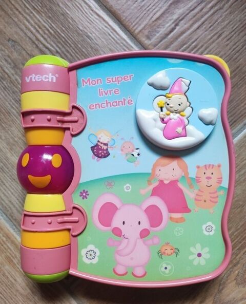 livre musical Vtech mon super livre enchanté 10 Beauchamp (95)