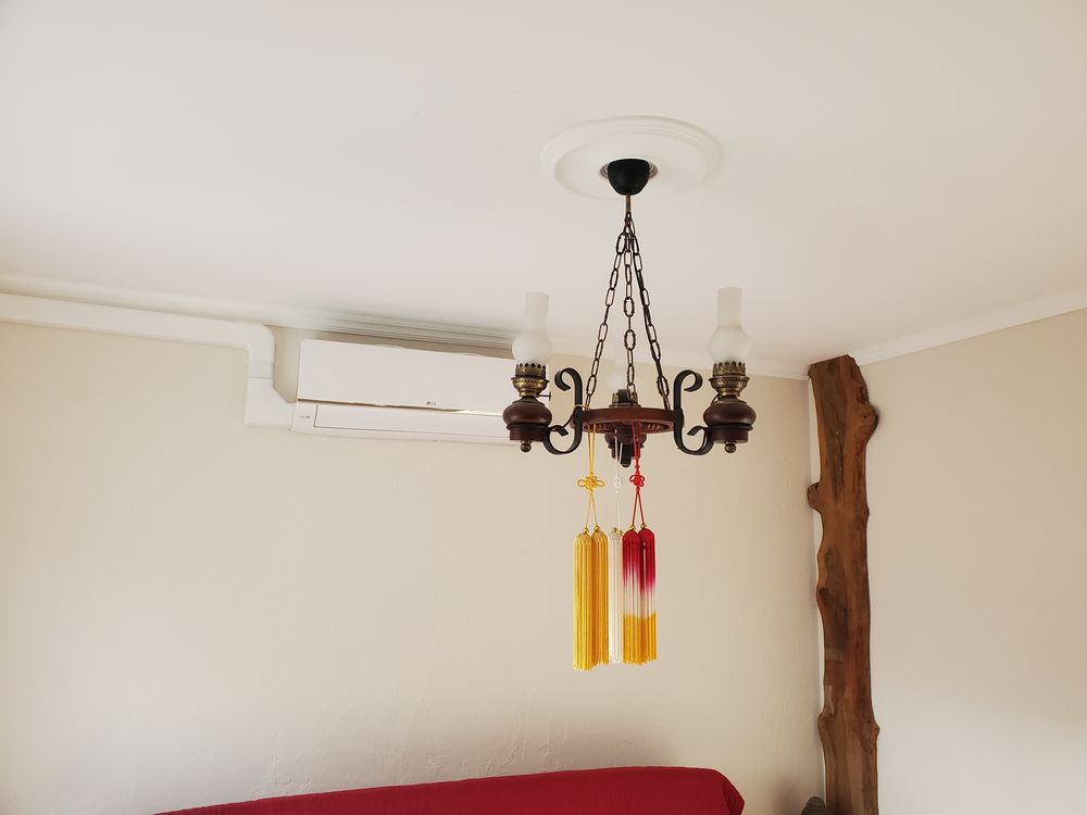 Plafonnier rustique Décoration